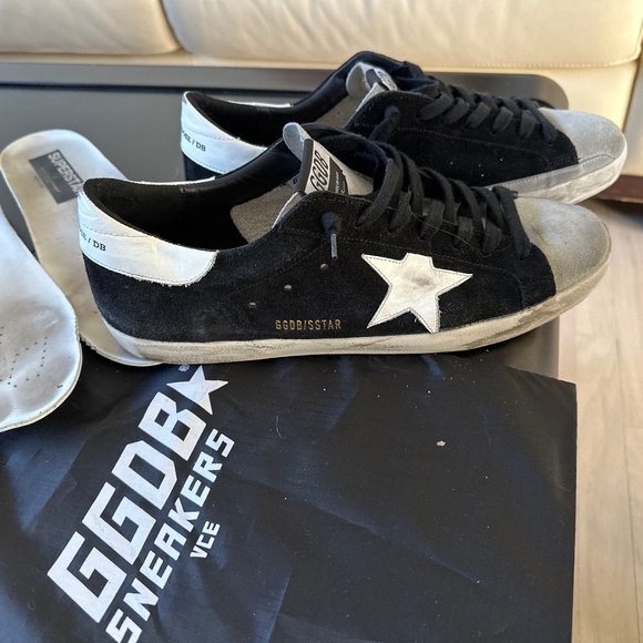 Golden Goose Men’s Sz US 12 45 EU SuperStar Low - Picture 1 of 4